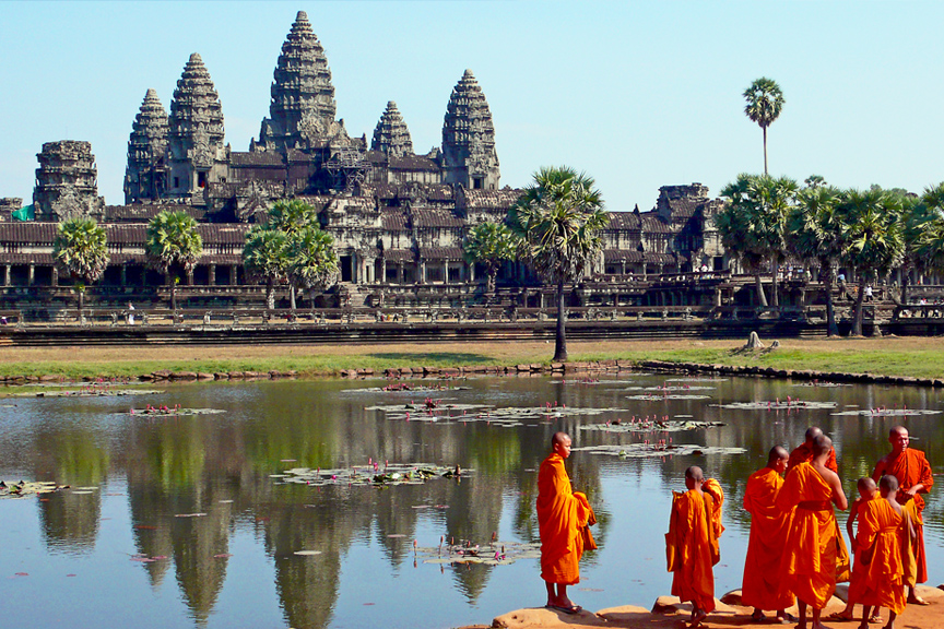 Angor Kambodža.Pigūs skrydžiai į Kambodžą