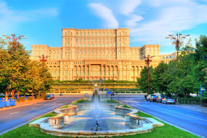 Parlamento rūmai, Bukareštas